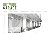 Tablet Screenshot of biltmoregarage.com